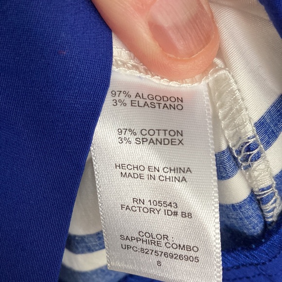 Milly for Design Nation Striped Cotton Dress - 8 - Picture 9 of 10